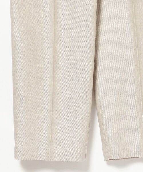 Demi-Luxe BEAMS（デミルクス ビームス）の「Demi-Luxe BEAMS / リネン イージーパンツ（その他パンツ・レディース・ブラック/ナチュラル・38/34/36）」の14枚目の写真