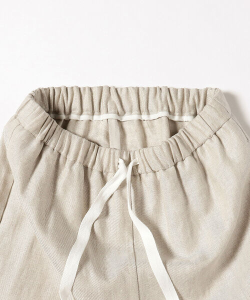 Demi-Luxe BEAMS（デミルクス ビームス）の「Demi-Luxe BEAMS / リネン イージーパンツ（その他パンツ・レディース・ブラック/ナチュラル・38/34/36）」の16枚目の写真
