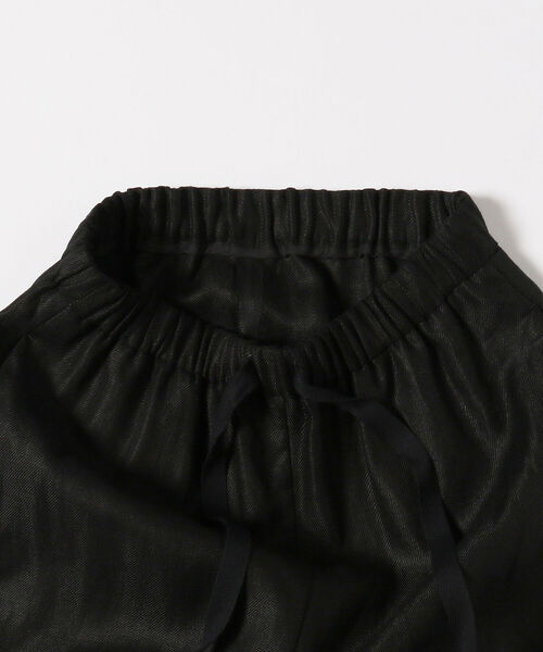 Demi-Luxe BEAMS（デミルクス ビームス）の「Demi-Luxe BEAMS / リネン イージーパンツ（その他パンツ・レディース・ブラック/ナチュラル・38/34/36）」の5枚目の写真