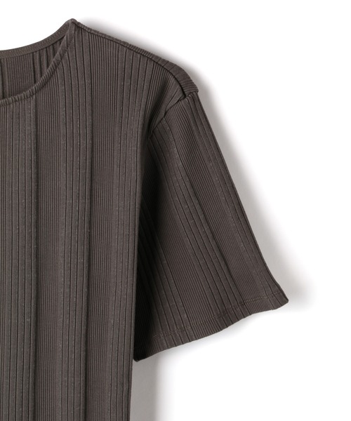 nestwell（ネストウェル）の「ネストウェル nestwell / パロット（Tシャツ/カットソー・レディース・アイボリー/モカ/チャコール・1/2/3）」の7枚目の写真