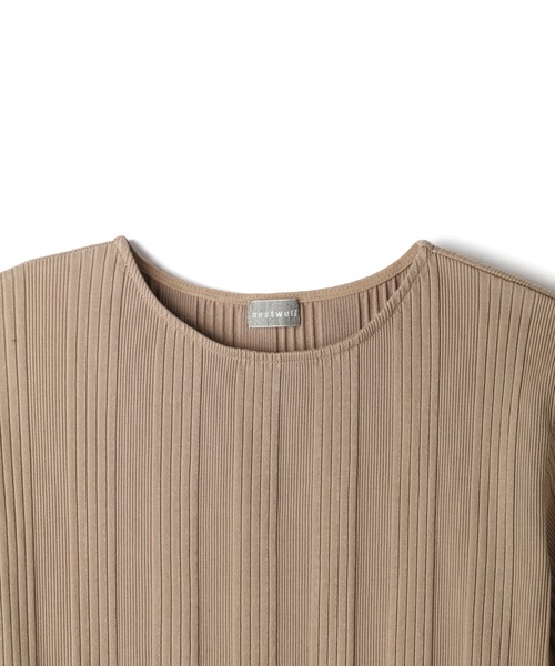 nestwell（ネストウェル）の「ネストウェル nestwell / パロット（Tシャツ/カットソー・レディース・アイボリー/モカ/チャコール・1/2/3）」の17枚目の写真