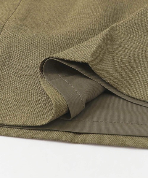 URBAN RESEARCH ROSSO（アーバンリサーチロッソ）の「【一部WEB限定カラー】リネンライクハイウエストワイドパンツ（その他パンツ・レディース・ホワイト/チャコールグレー/カーキ/ホワイト系その他・38/36）」の17枚目の写真