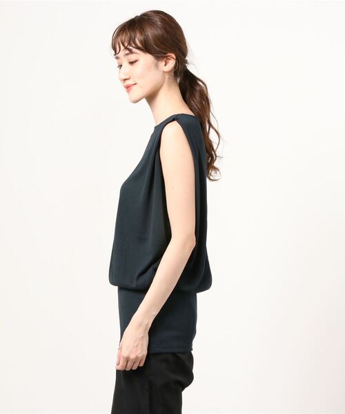 Julier Yoga and Relax(ジュリエヨガアンドリラックス)の「Julier フィールフライスタックプルオーバー(チュニック・レディース・ブラック/グレー/オフホワイト/ピンク・0/1)」の22枚目の写真