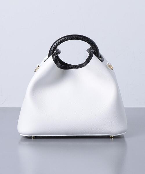 Elleme（エレメ）の「＜elleme（エレメ）＞RAISIN バッグ S◆（ショルダーバッグ・レディース・ホワイト/ライム・FREE）」の2枚目の写真