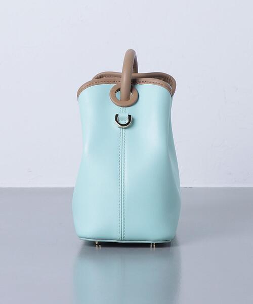 Elleme（エレメ）の「＜elleme（エレメ）＞RAISIN バッグ S◆（ショルダーバッグ・レディース・ホワイト/ライム・FREE）」の4枚目の写真