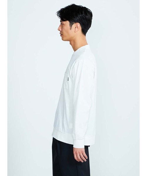 SPALDING（スポルディング）の「【SPALDING】ラウンドネックプルオーバー ホワイト/ブラック/ネイビー（Tシャツ/カットソー・メンズ・ホワイト/ブラック/ネイビー・S/LL/M/L）」の19枚目の写真