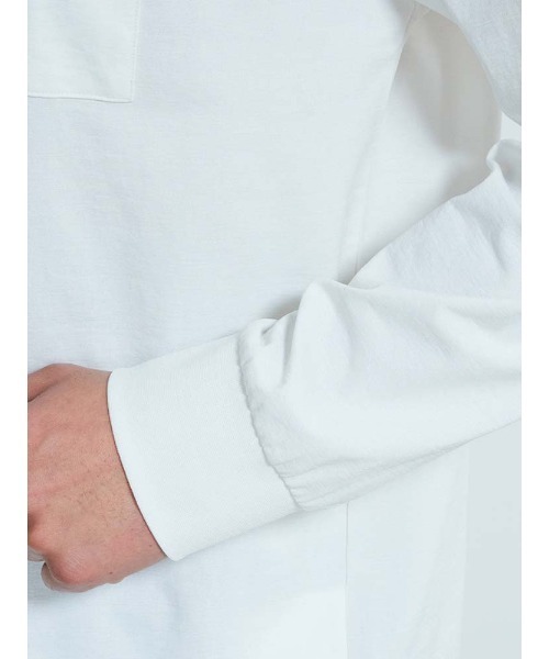 SPALDING（スポルディング）の「【SPALDING】ラウンドネックプルオーバー ホワイト/ブラック/ネイビー（Tシャツ/カットソー・メンズ・ホワイト/ブラック/ネイビー・S/LL/M/L）」の10枚目の写真