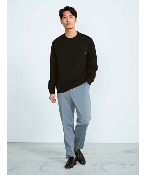 SPALDING（スポルディング）の「【SPALDING】ラウンドネックプルオーバー ホワイト/ブラック/ネイビー（Tシャツ/カットソー・メンズ・ホワイト/ブラック/ネイビー・S/LL/M/L）」の8枚目の写真