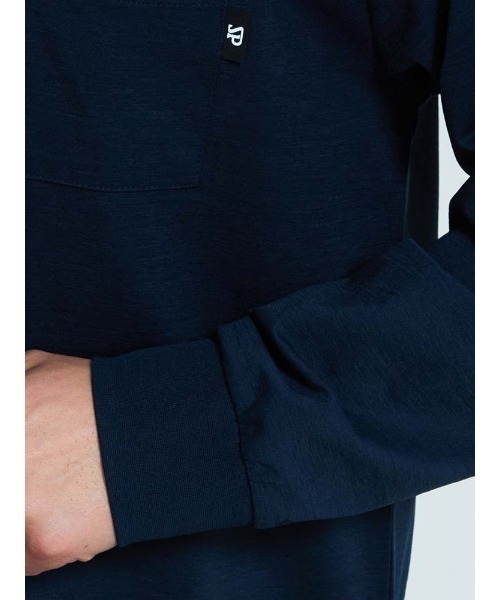 SPALDING（スポルディング）の「【SPALDING】ラウンドネックプルオーバー ホワイト/ブラック/ネイビー（Tシャツ/カットソー・メンズ・ホワイト/ブラック/ネイビー・S/LL/M/L）」の12枚目の写真