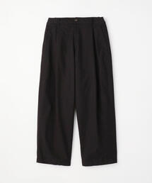 TOMORROWLAND  | コットンシャンブレー 1プリーツワイドパンツ(チノパンツ)