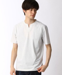 HIDEAWAYS NICOLE | キーネックプリントカットソー(Tシャツ/カットソー)