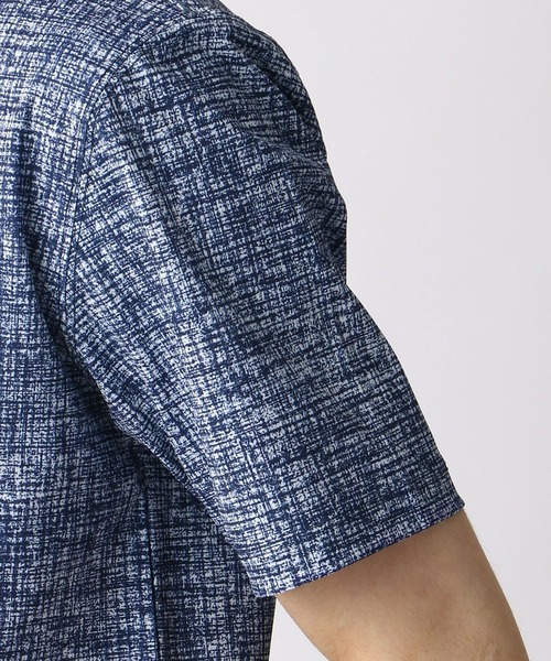 HIDEAWAYS NICOLE（ハイダウェイニコル）の「キーネックプリントカットソー（Tシャツ/カットソー・メンズ・ブルー/ラベンダー/ブラック/ライトグレー・MEDIUM/LARGE/X-LARGE）」の12枚目の写真