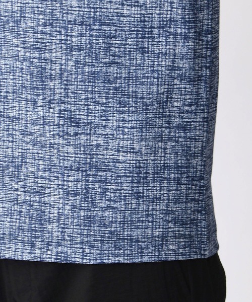 HIDEAWAYS NICOLE（ハイダウェイニコル）の「キーネックプリントカットソー（Tシャツ/カットソー・メンズ・ブルー/ラベンダー/ブラック/ライトグレー・MEDIUM/LARGE/X-LARGE）」の11枚目の写真