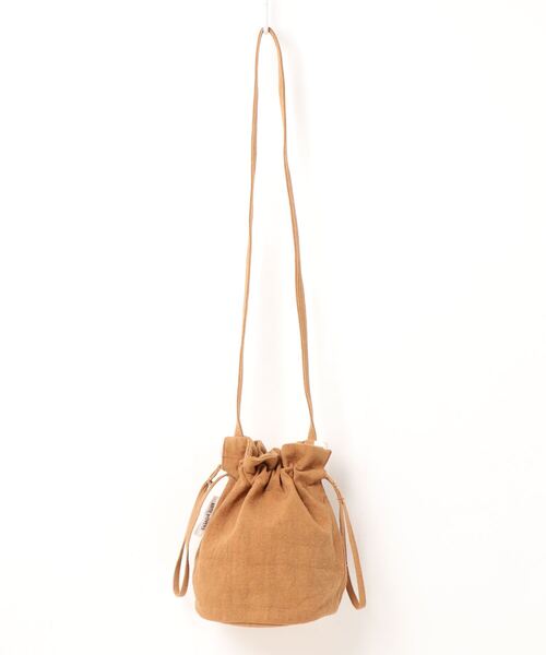 Bonum（ボナム）の「ARTE POVERA イタリアリネンソメキンチャクショルダーバッグ（ショルダーバッグ・レディース・ホワイト/ベージュ/キャメル・FREE）」の19枚目の写真