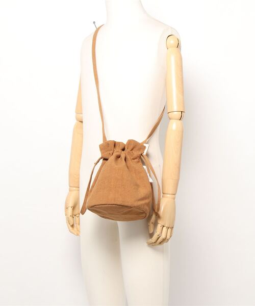 Bonum（ボナム）の「ARTE POVERA イタリアリネンソメキンチャクショルダーバッグ（ショルダーバッグ・レディース・ホワイト/ベージュ/キャメル・FREE）」の15枚目の写真