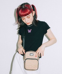 X-girl | FAUX LEATHER PIPING SHOULDER BAG(ショルダーバッグ)