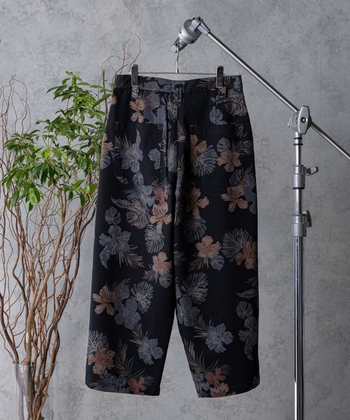 CASPER JOHN（キャスパージョン）の「Total Pattern Ankle Wide Pants/総柄アンクルワイドパンツ（その他パンツ・メンズ・ブラック/ネイビー・SMALL/MEDIUM/LARGE）」の16枚目の写真