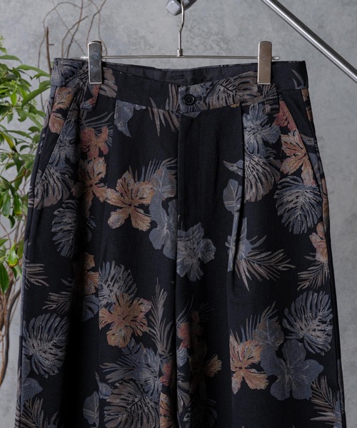 CASPER JOHN（キャスパージョン）の「Total Pattern Ankle Wide Pants/総柄アンクルワイドパンツ（その他パンツ・メンズ・ブラック/ネイビー・SMALL/MEDIUM/LARGE）」の21枚目の写真