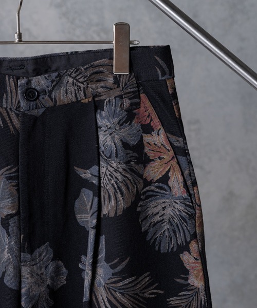 CASPER JOHN（キャスパージョン）の「Total Pattern Ankle Wide Pants/総柄アンクルワイドパンツ（その他パンツ・メンズ・ブラック/ネイビー・SMALL/MEDIUM/LARGE）」の22枚目の写真