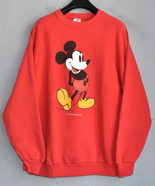 【ヴィンテージ古着】80´s Mickey/ミッキー クルーネックスウェット USA製