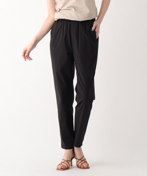 JET(ジェット)の「◆【ウォッシャブル】ウエストゴムツイスターテーパードパンツ(その他パンツ・レディース・ブラック/ベージュ/ナチュラル・02/04/06)」の2枚目の写真