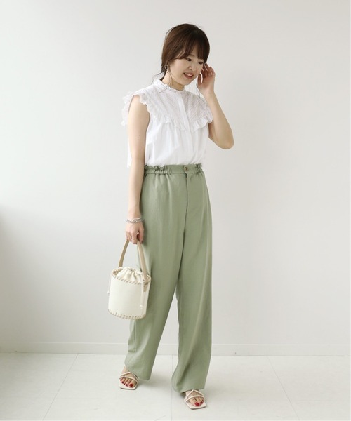 Simplicite（サンプリシテ）の「ジュートボトム2wayバッグ◆（ショルダーバッグ・レディース・ベージュ/アイボリー・FREE）」の4枚目の写真