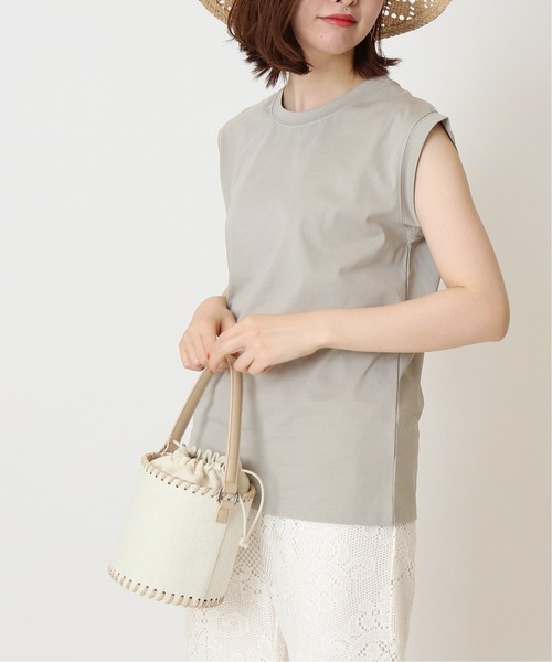 Simplicite（サンプリシテ）の「ジュートボトム2wayバッグ◆（ショルダーバッグ・レディース・ベージュ/アイボリー・FREE）」の8枚目の写真