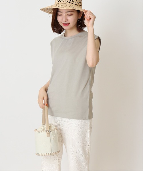 Simplicite（サンプリシテ）の「ジュートボトム2wayバッグ◆（ショルダーバッグ・レディース・ベージュ/アイボリー・FREE）」の10枚目の写真