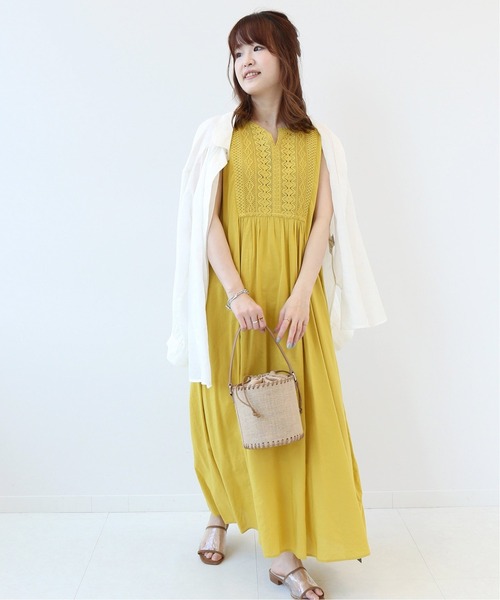 Simplicite（サンプリシテ）の「ジュートボトム2wayバッグ◆（ショルダーバッグ・レディース・ベージュ/アイボリー・FREE）」の12枚目の写真