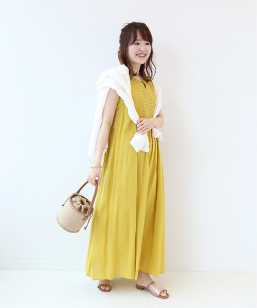 Simplicite（サンプリシテ）の「ジュートボトム2wayバッグ◆（ショルダーバッグ・レディース・ベージュ/アイボリー・FREE）」の13枚目の写真