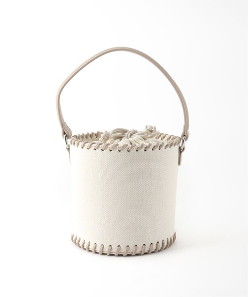 Simplicite（サンプリシテ）の「ジュートボトム2wayバッグ◆（ショルダーバッグ・レディース・ベージュ/アイボリー・FREE）」の16枚目の写真