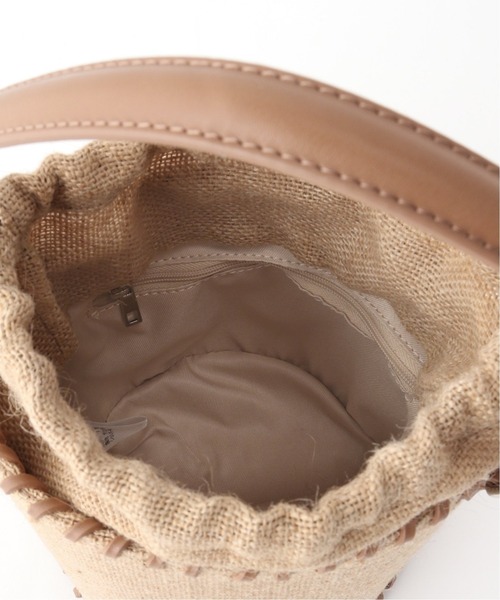 Simplicite（サンプリシテ）の「ジュートボトム2wayバッグ◆（ショルダーバッグ・レディース・ベージュ/アイボリー・FREE）」の22枚目の写真