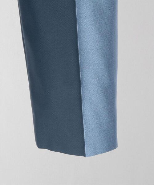 LOEFF（ロエフ）の「＜LOEFF（ロエフ）＞タフタ クロップド テーパードパンツ（その他パンツ・レディース・ブラック/ターコイズブルー・1/0）」の9枚目の写真