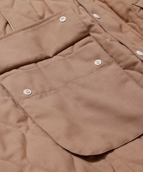 F/CE. (エフシーイー)の「F/CE. WOOL QUILT CAPE COAT / エフシーイー ウールキルト ケープ コート(ポンチョ・レディース・ブラック/ベージュ・FREE)」の9枚目の写真