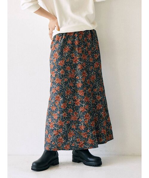 Ungrid（アングリッド）の「リバーシブルエスニックスカート（スカート・レディース・カーキ/ブラウン・FREE）」の4枚目の写真