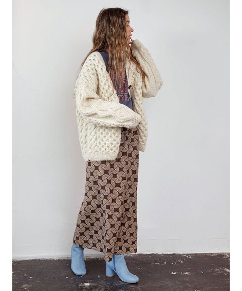 Ungrid（アングリッド）の「リバーシブルエスニックスカート（スカート・レディース・カーキ/ブラウン・FREE）」の19枚目の写真