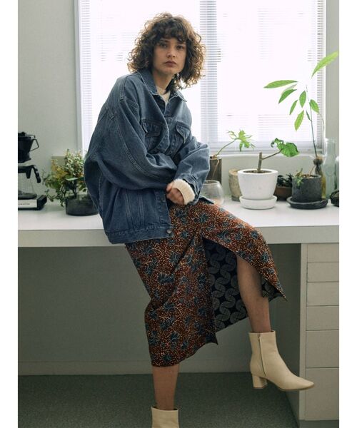 Ungrid（アングリッド）の「リバーシブルエスニックスカート（スカート・レディース・カーキ/ブラウン・FREE）」の16枚目の写真