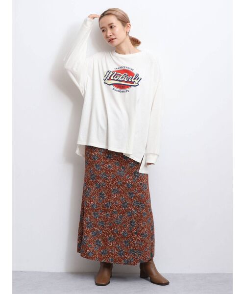 Ungrid（アングリッド）の「リバーシブルエスニックスカート（スカート・レディース・カーキ/ブラウン・FREE）」の5枚目の写真