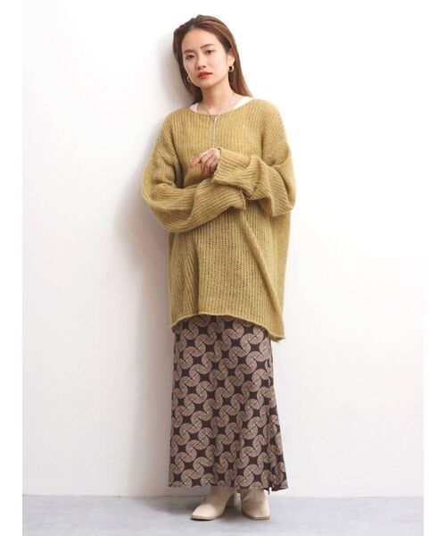 Ungrid（アングリッド）の「リバーシブルエスニックスカート（スカート・レディース・カーキ/ブラウン・FREE）」の20枚目の写真