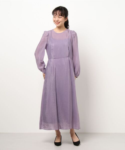 Kaene シアーオーガンジーワンピース ドレス ワンピース ドレス ドレス Kaene カエン のファッション