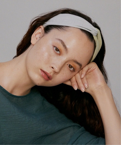 Spick & Span（スピックアンドスパン）の「【TRESSE】claire serre-tete◆（カチューシャ・レディース・ライトグリーン/ラベンダー・FREE）」の2枚目の写真