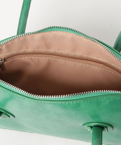 atmos pink（アトモスピンク）の「atmos pink カラー ハンドバッグ（ハンドバッグ・レディース・ブラック/ピンク/グリーン/アイボリー・FREE）」の7枚目の写真