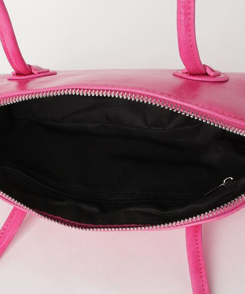 atmos pink（アトモスピンク）の「atmos pink カラー ハンドバッグ（ハンドバッグ・レディース・ブラック/ピンク/グリーン/アイボリー・FREE）」の11枚目の写真