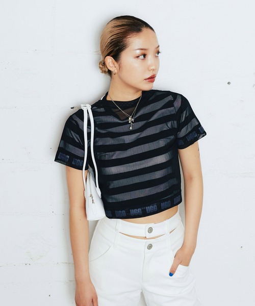 atmos pink（アトモスピンク）の「atmos pink カラー ハンドバッグ（ハンドバッグ・レディース・ブラック/ピンク/グリーン/アイボリー・FREE）」の22枚目の写真