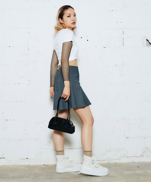 atmos pink（アトモスピンク）の「atmos pink カラー ハンドバッグ（ハンドバッグ・レディース・ブラック/ピンク/グリーン/アイボリー・FREE）」の14枚目の写真