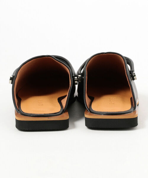 Ray BEAMS(レイビームス)の「Ray BEAMS / スクエア バブーシュ(サンダル・レディース・ブラック/ナチュラル・23.5cm/24.5cm/23.0cm/24.0cm/25.0cm)」の14枚目の写真