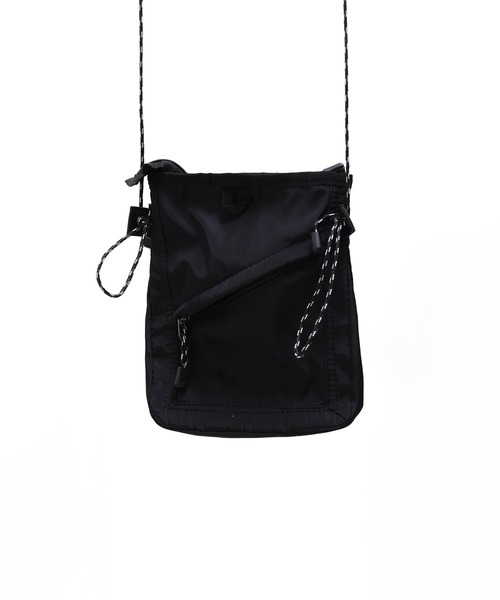 minsobi（ミンソビ）の「ミニショルダーバック  ストラップポーチ（ショルダーバッグ・メンズ・ブラック/ホワイト・FREE）」の14枚目の写真