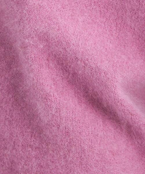 green label relaxing（グリーンレーベルリラクシング）の「ヘアリー ハイネック プルオーバー ニット（ニット/セーター・レディース・ピンク/ブラウン/ライム/ライトグレー・FREE）」の14枚目の写真