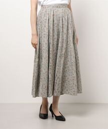 earth music&ecology | 更紗フラワープリントスカート ＊(スカート)