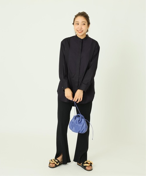 journal standard L'essage（ジャーナルスタンダードレサージュ）の「SOKTASヨークシャツ◆（シャツ/ブラウス・レディース・ホワイト/ブラック・FREE）」の9枚目の写真